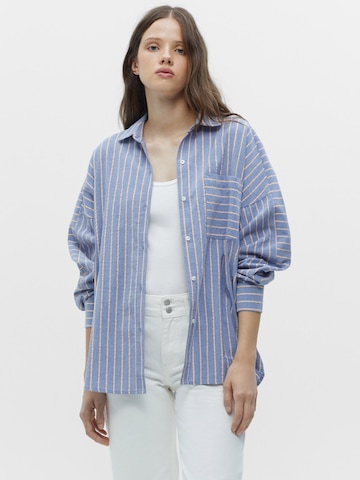 Pull&Bear Blouse in Lila: voorkant