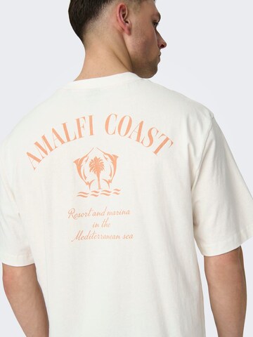 Only & Sons Shirt 'MILO' in White