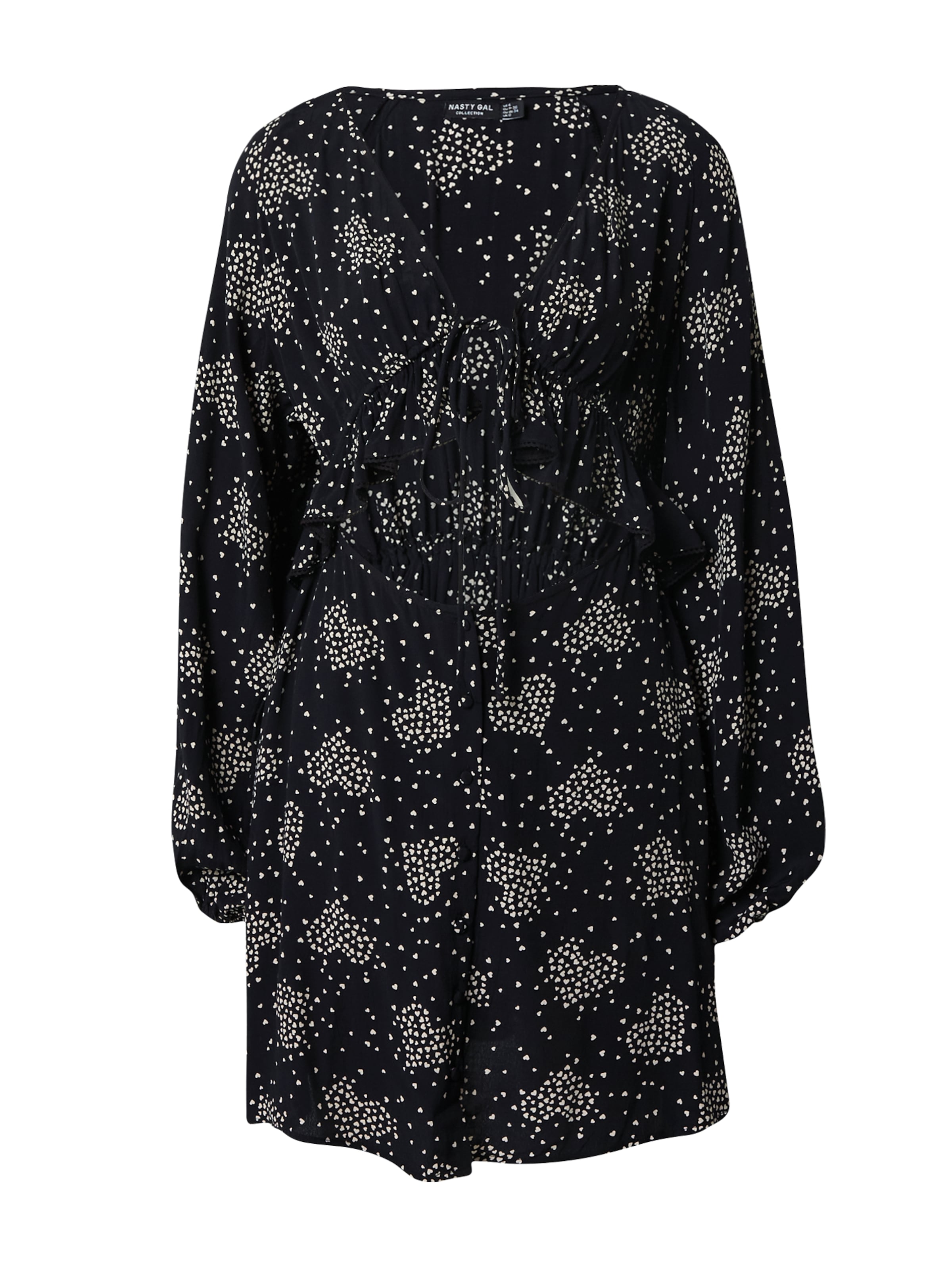 Robe Nasty Gal en bleu : devant