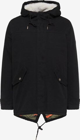 ALEKO Between-Seasons Parka in Black: front