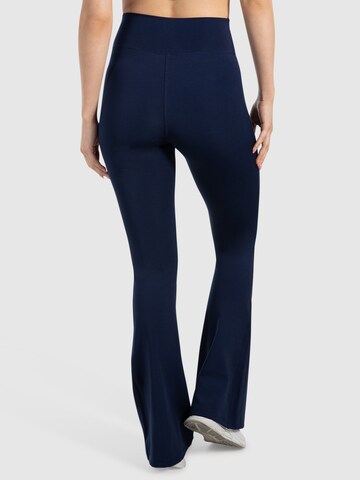 Smilodox Flared Leggings ' Leonora ' in Blue