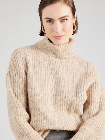 PIECES Sweater 'FENJA' in Beige