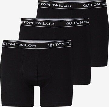 TOM TAILOR Boxeralsók - fekete: elől