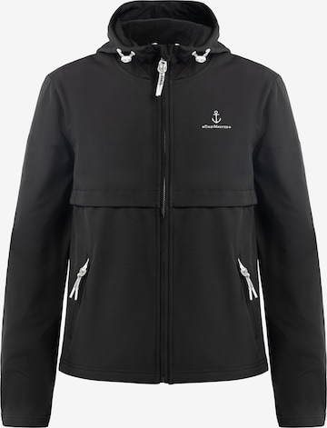 DreiMaster Maritim Between-Season Jacket in Black: front