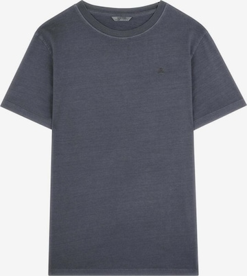 T-Shirt Scalpers en bleu : devant