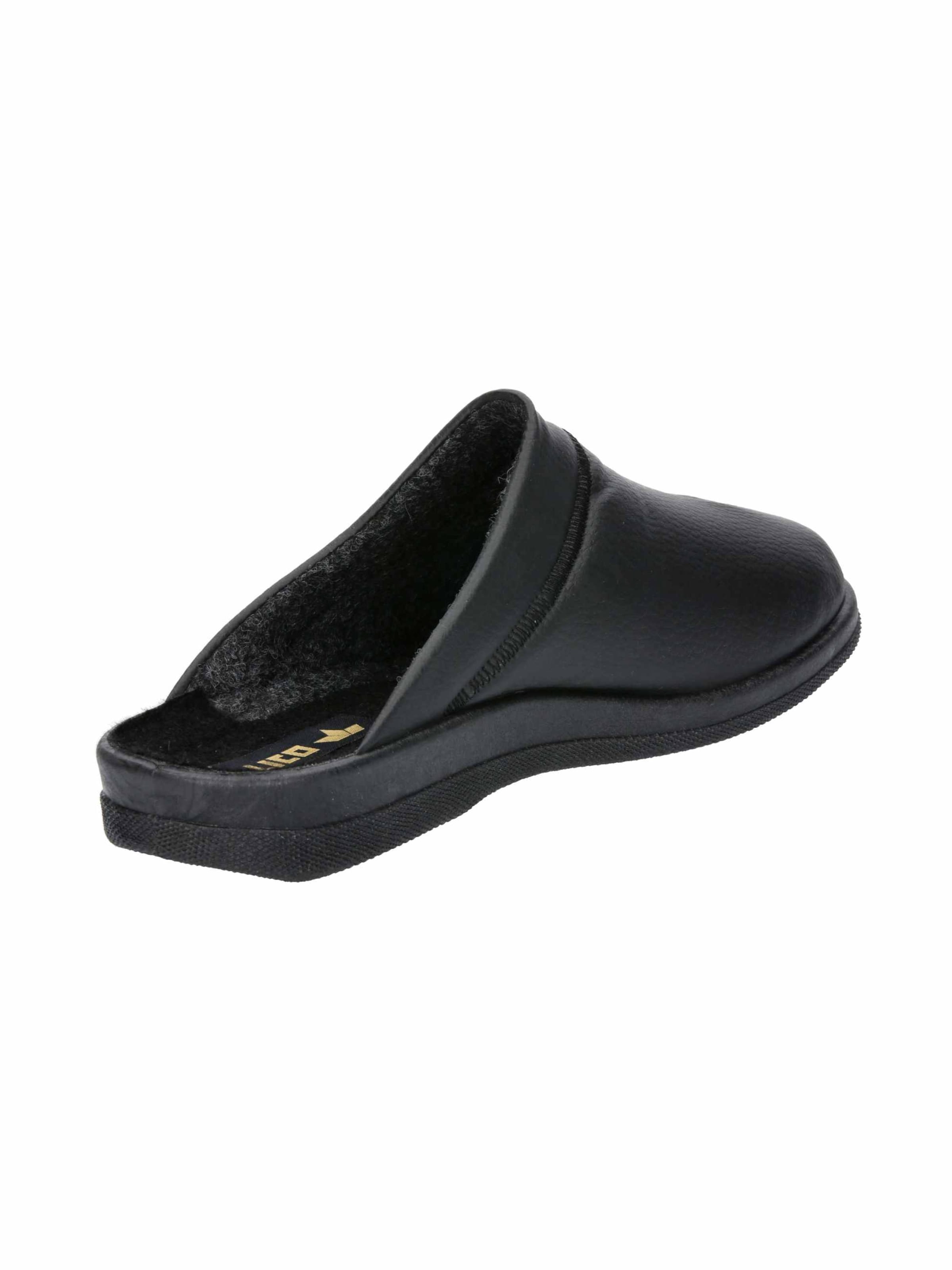 LICO Slippers 'Erik' in Black