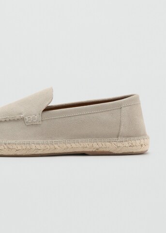 MANGO MAN Espadrilles 'Easyute' in Beige