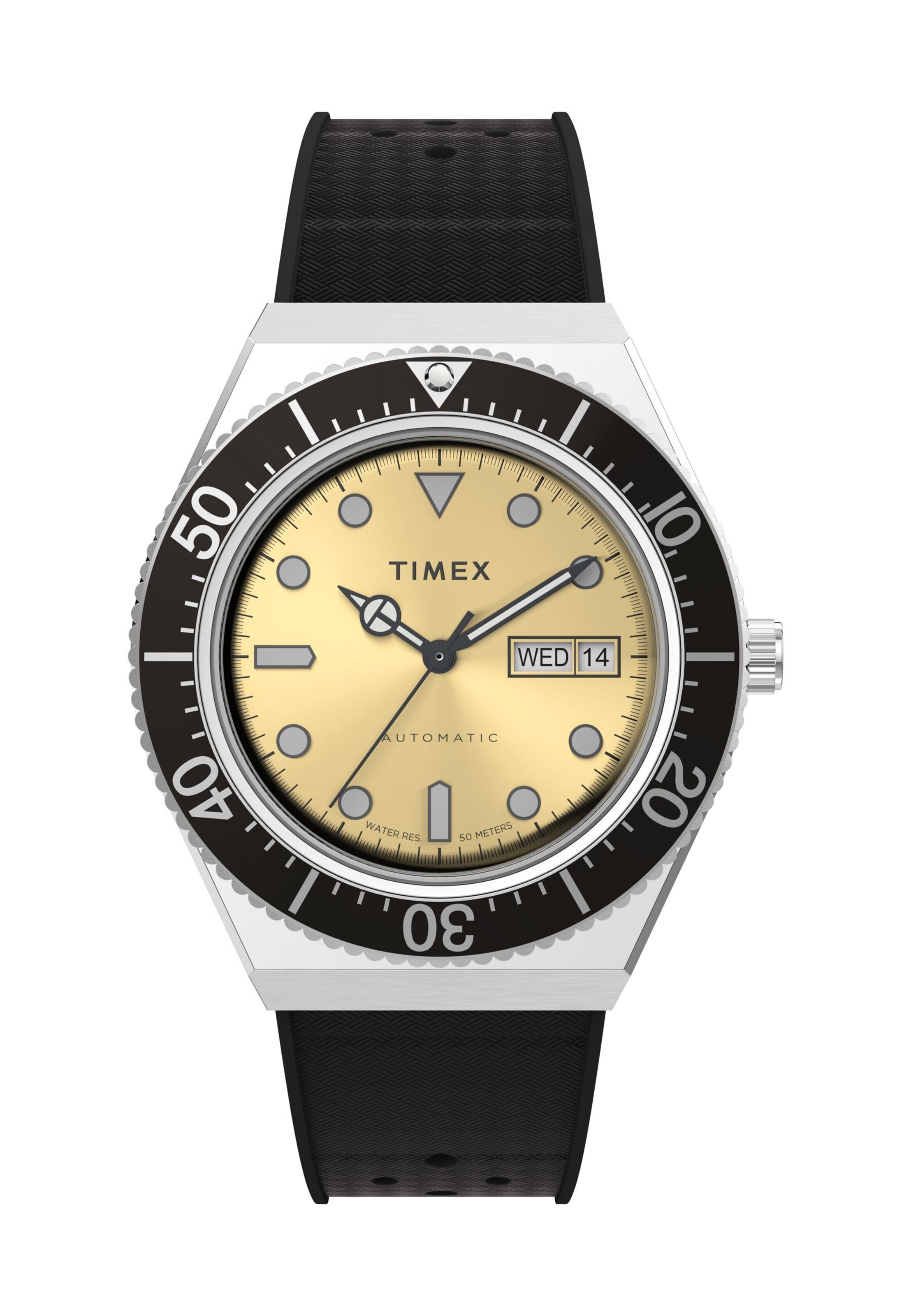 TIMEX Uhr 'M79' in Schwarz: Vorderseite