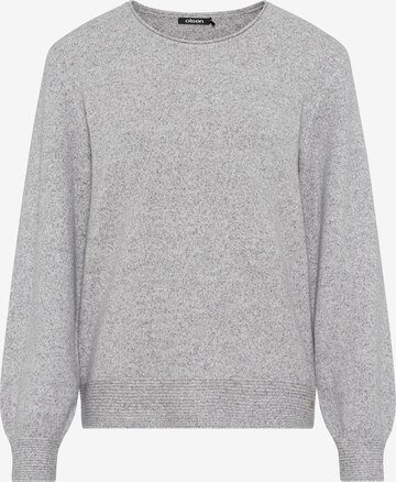 Olsen Pullover 'Henny' in Grau: Vorderseite