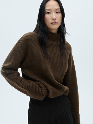 Pull-over 'Botonet' MANGO en vert : devant