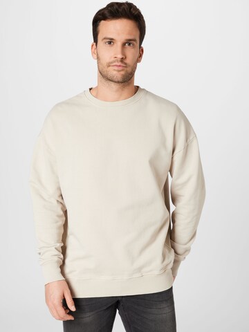 JUST JUNKIES Sweatshirt in Grau: predná strana