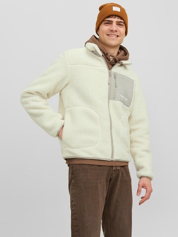 Veste en polaire 'Vesterbro' JACK & JONES en beige