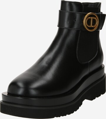 Chelsea Boots Twinset en noir : devant