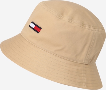 Tommy Jeans Hattu värissä beige: edessä