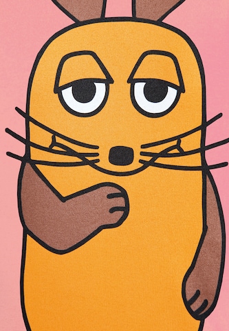 LOGOSHIRT Shirt 'Die Sendung mit der Maus - Die Maus' in Pink