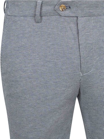 Coupe slim Pantalon à plis Suitable en bleu