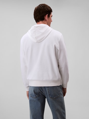 Calvin Klein Jeans Mikina – bílá