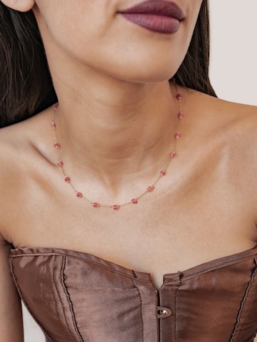 Hey Happiness Ketting 'Coral Glow' in Goud