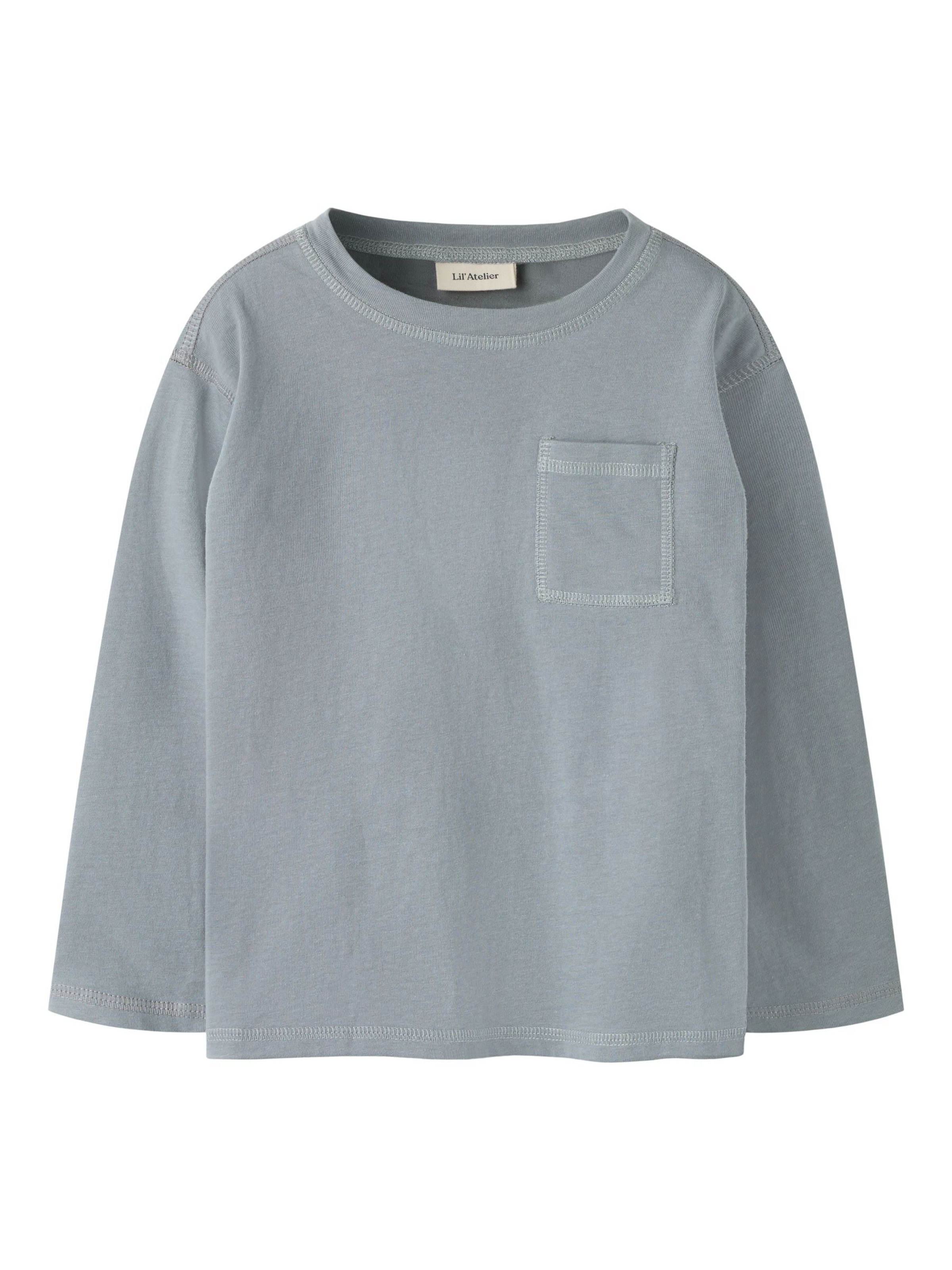 Lil'Atelier - Camiseta en gris: frente
