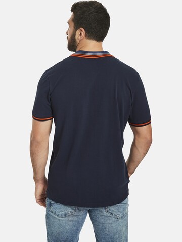 Jan Vanderstorm Shirt ' Volkbert ' in Blauw