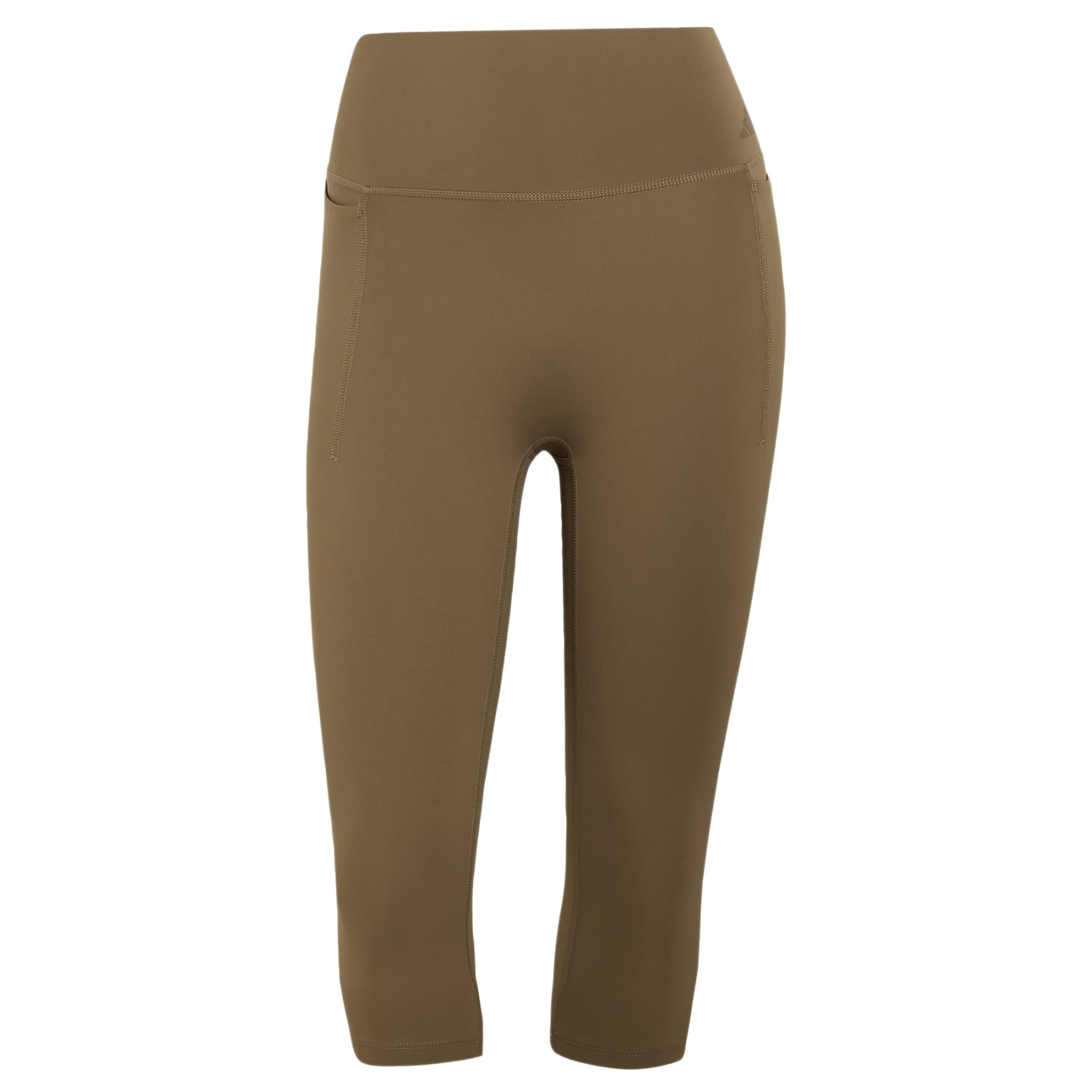 Skinny Pantalon de sport 'Optime Workout' ADIDAS PERFORMANCE en vert : devant