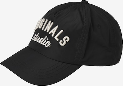 JACK & JONES Lippalakki 'JACFRAME' värissä musta / valkoinen, Tuotenäkymä