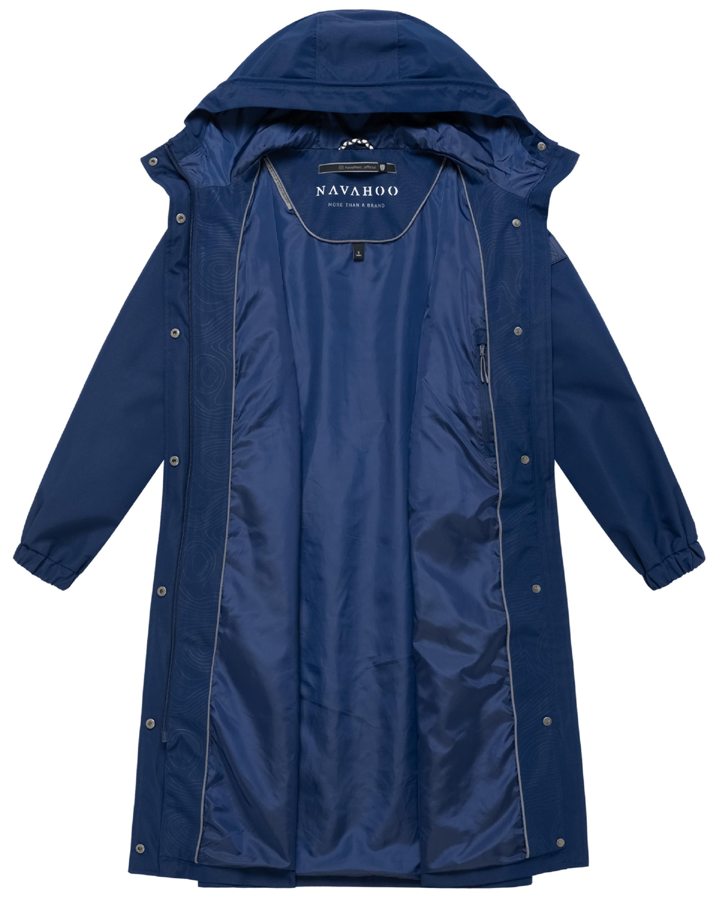 NAVAHOO Ανοιξιάτικο και φθινοπωρινό παλτό 'Kirschwind 14' σε μπλε