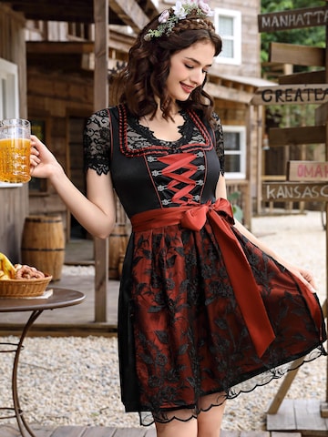 Yesfashion Dirndl in Black