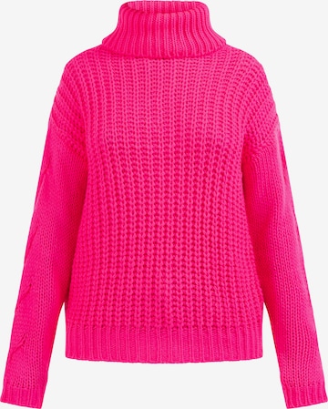 Pull-over MYMO en rose : devant