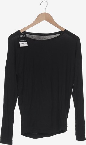 hessnatur Top & Shirt in L in Black: front
