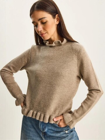 Bianco Lucci - Pullover em castanho