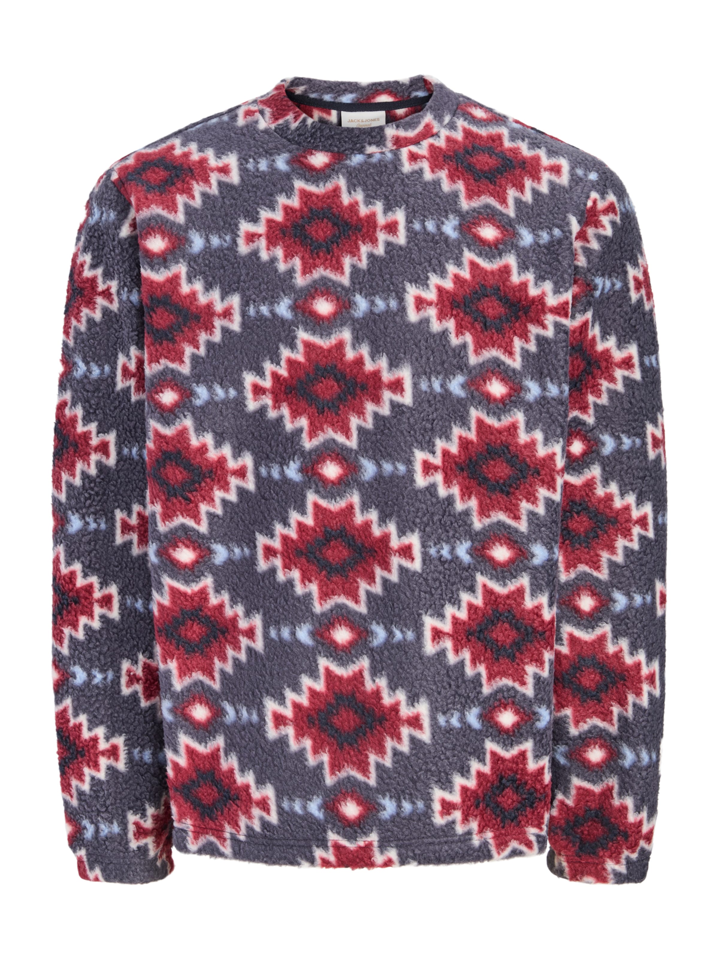 JACK & JONES Tröja 'JORSEBASTIAN' i brun: framsida