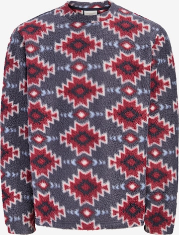 JACK & JONES Tröja 'JORSEBASTIAN' i brun: framsida