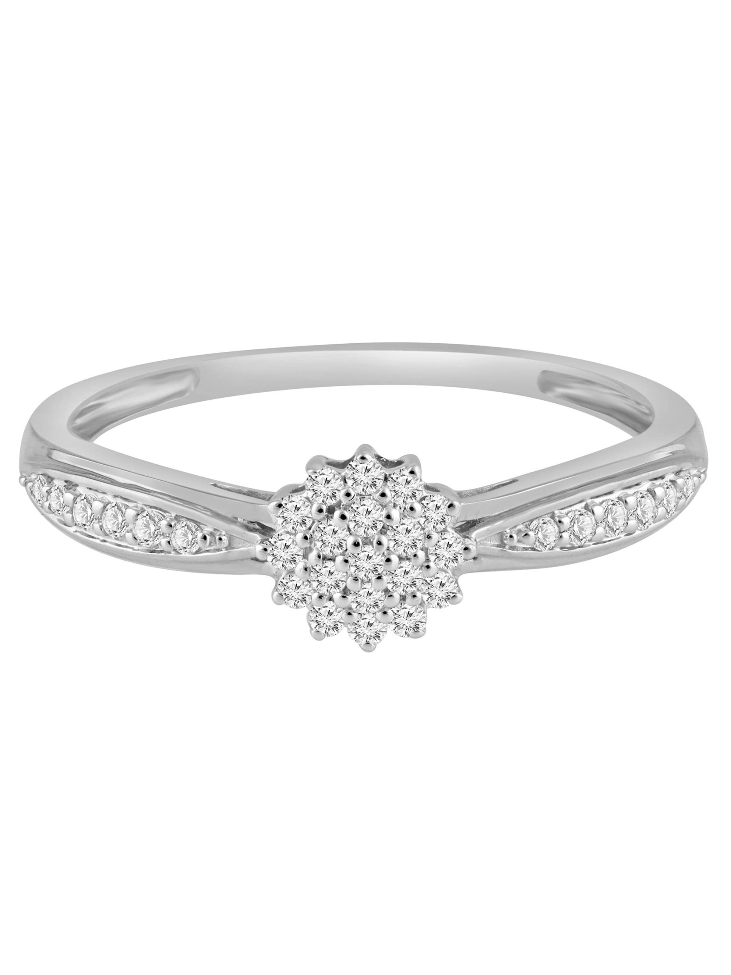 Anello di Diamant Exquis in argento: frontale