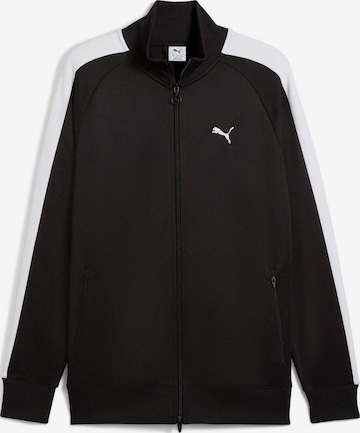 Veste de sport 'T7 Always On Track Jacket' PUMA en noir : devant