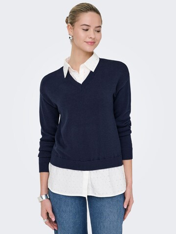 ONLY Sweater 'ONLDAGMAR' in Blue: front