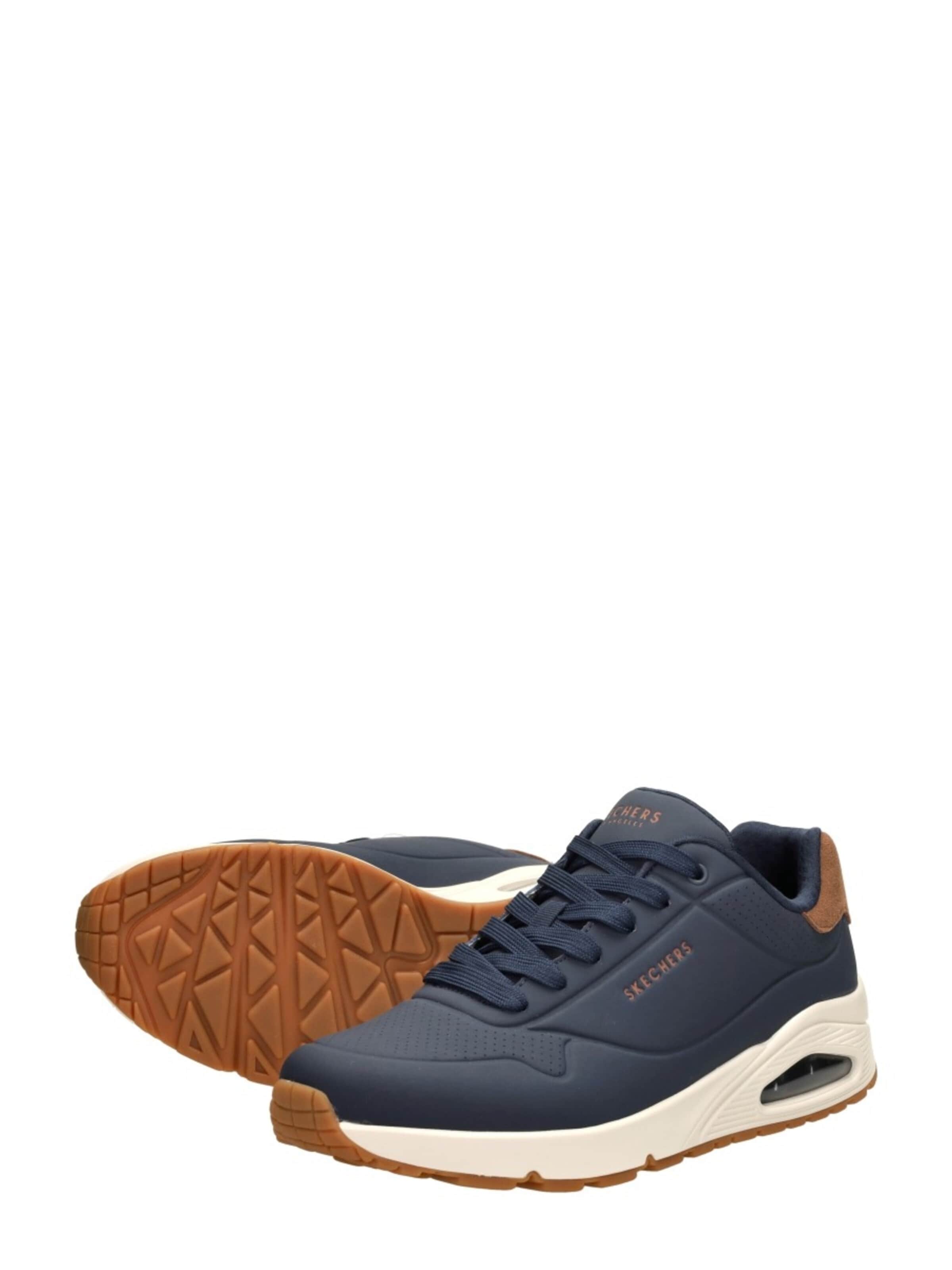 SKECHERS Platform trainers 'Uno - Suited On Air' in Blue