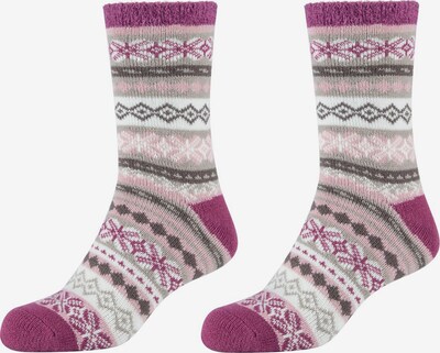 camano Socks in Mixed colors / Pink, Item view