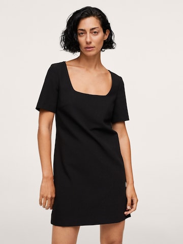 Rochie 'Mila' de la MANGO pe negru: față