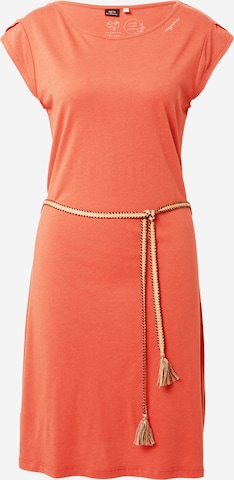 Ragwear فستان بلون برتقالي: الأمام