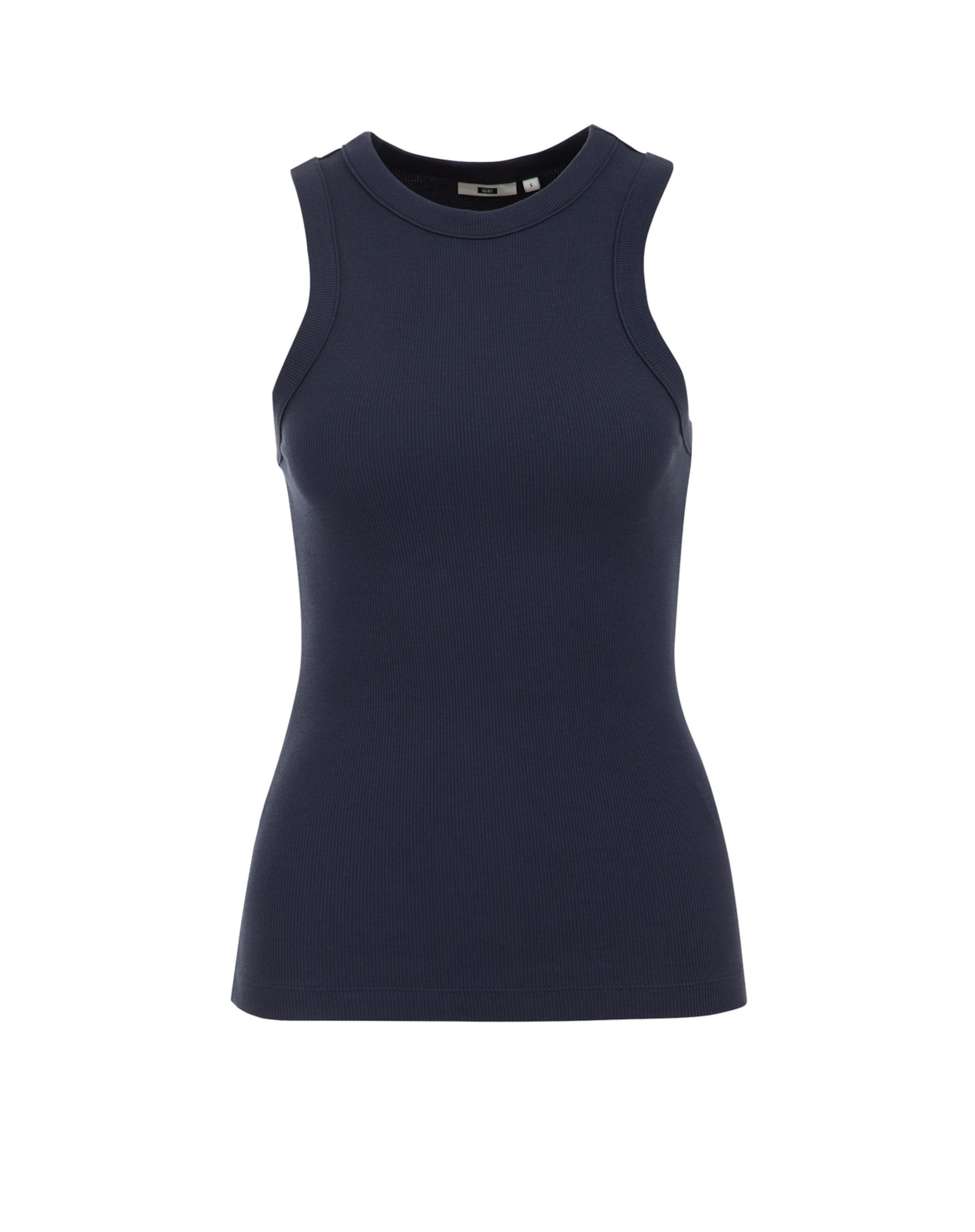 WE Fashion Топ в синьо: отпред