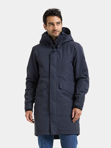 Didriksons Winterparka 'KENNY' in Blauw: voorkant