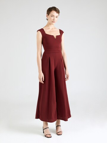 Tuta jumpsuit 'JOYCE' di WAL G. in rosso: frontale