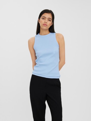 VERO MODA - Top 'Lavender' en azul: frente