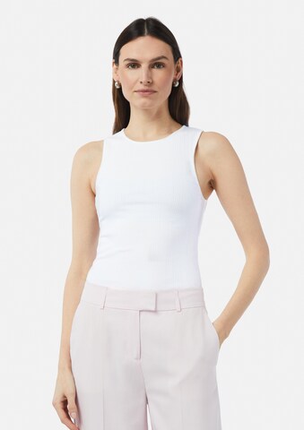 comma casual identity Top in Weiß: Vorderseite