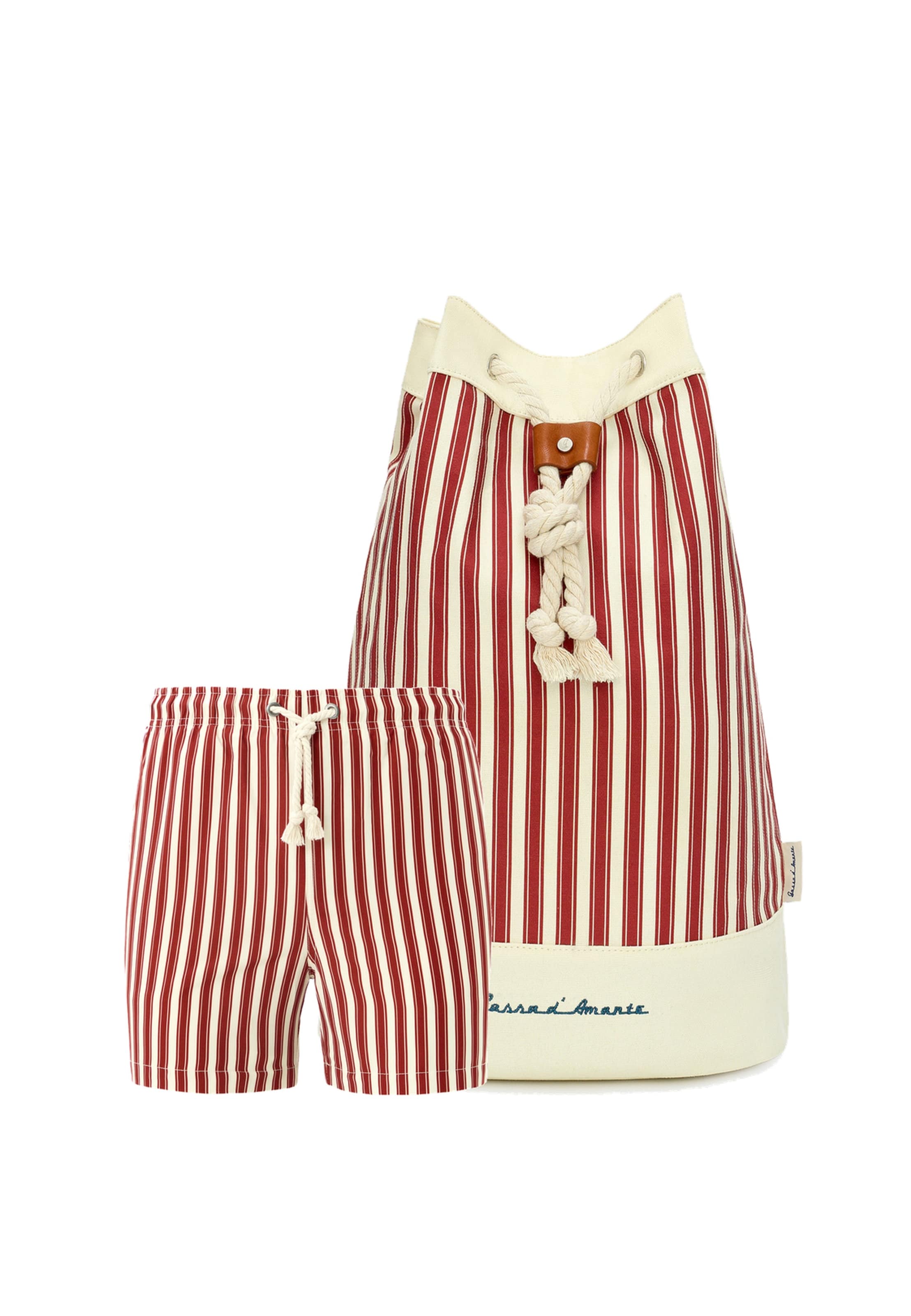 Gassa d'Amante Swimming shorts 'Alassio' in Red: front