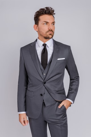 BOSS Suit Vest 'Huge' in Grey