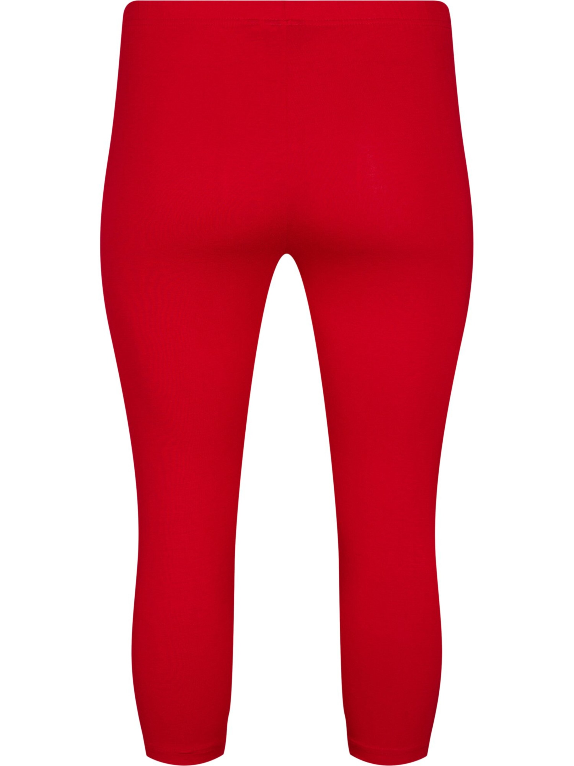 Zizzi - Skinny Leggings em vermelho