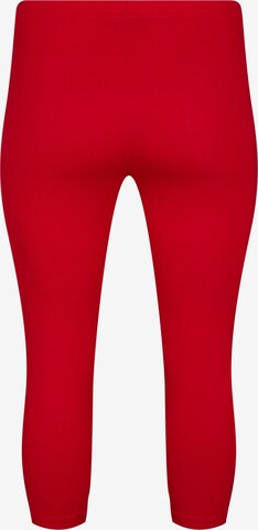 Zizzi - Skinny Leggings em vermelho