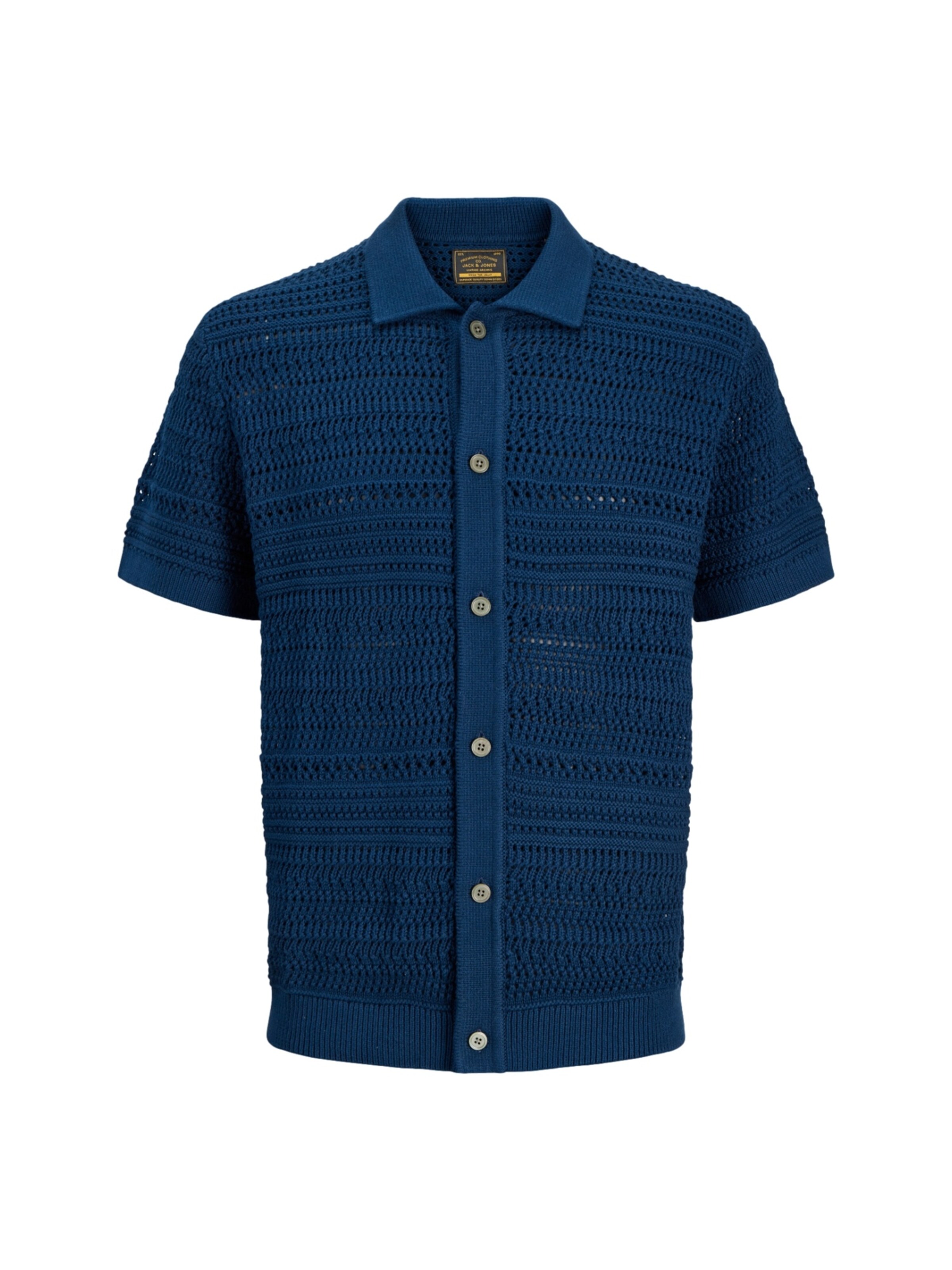 JACK & JONES Poloshirt 'Bluhamilton' in Blau: Vorderseite